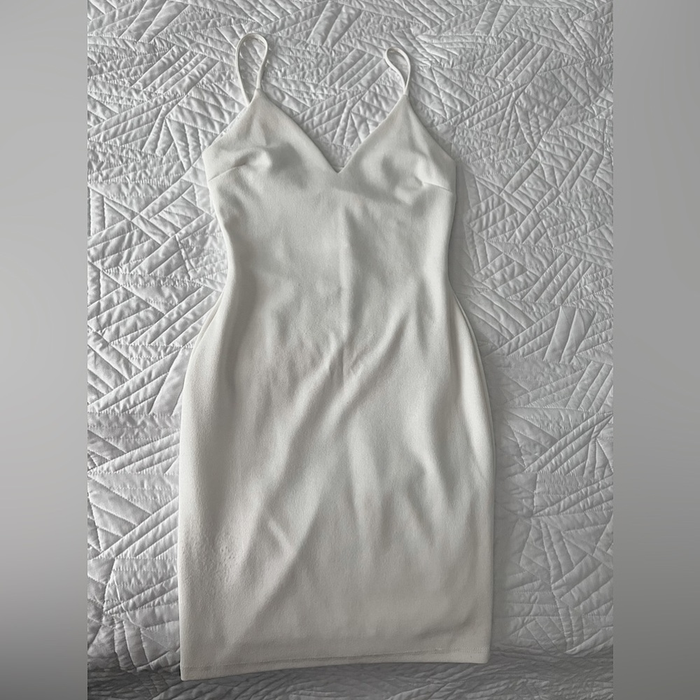 White dress , night out , only worn once